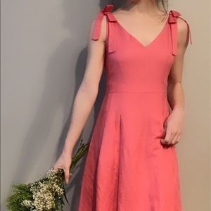 NWT Ann Taylor Petite Pink A-Line Dress